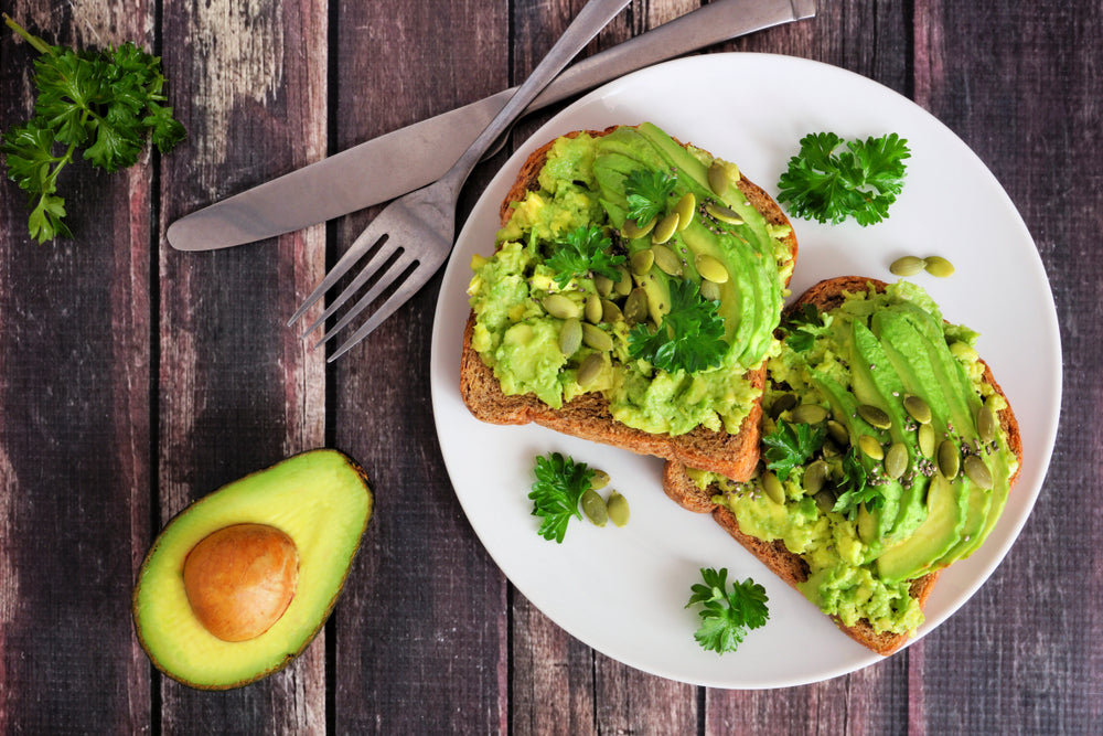 Avocado Toast With Toasted Seeds