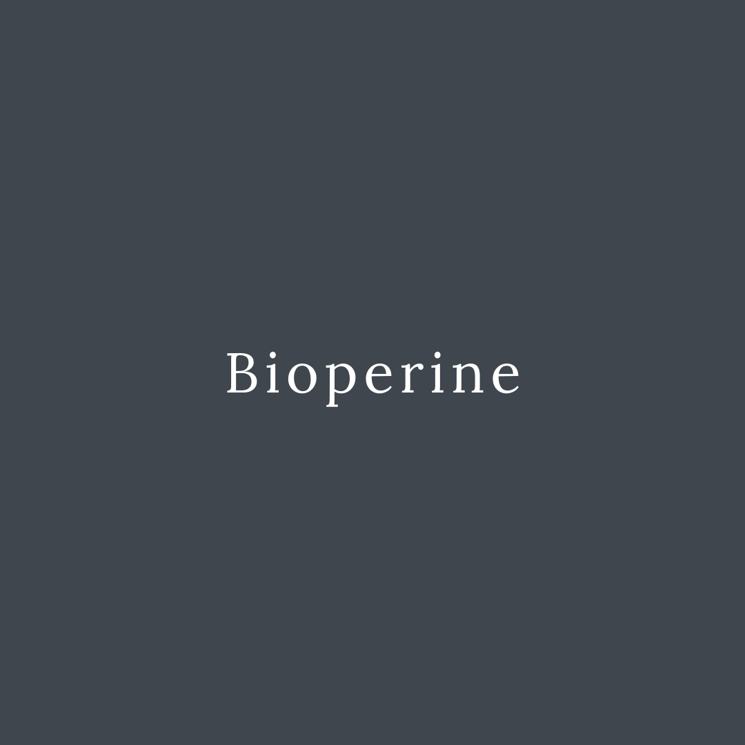Bioperine | Ingredient Glossary | GP Nutrition