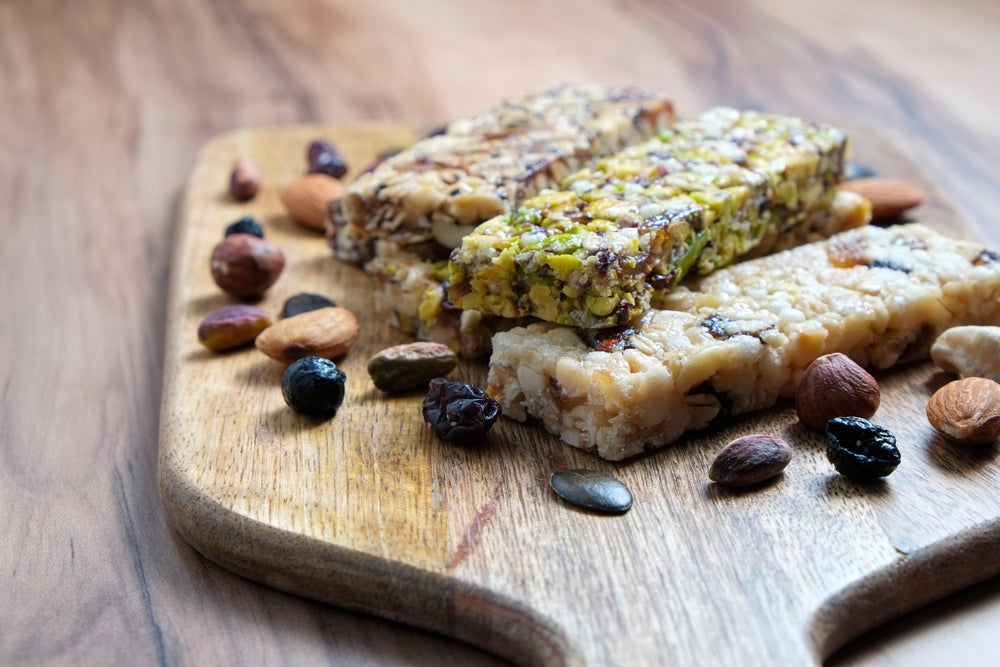 Pistachio, Dark Chocolate & Apricot Energy Bars