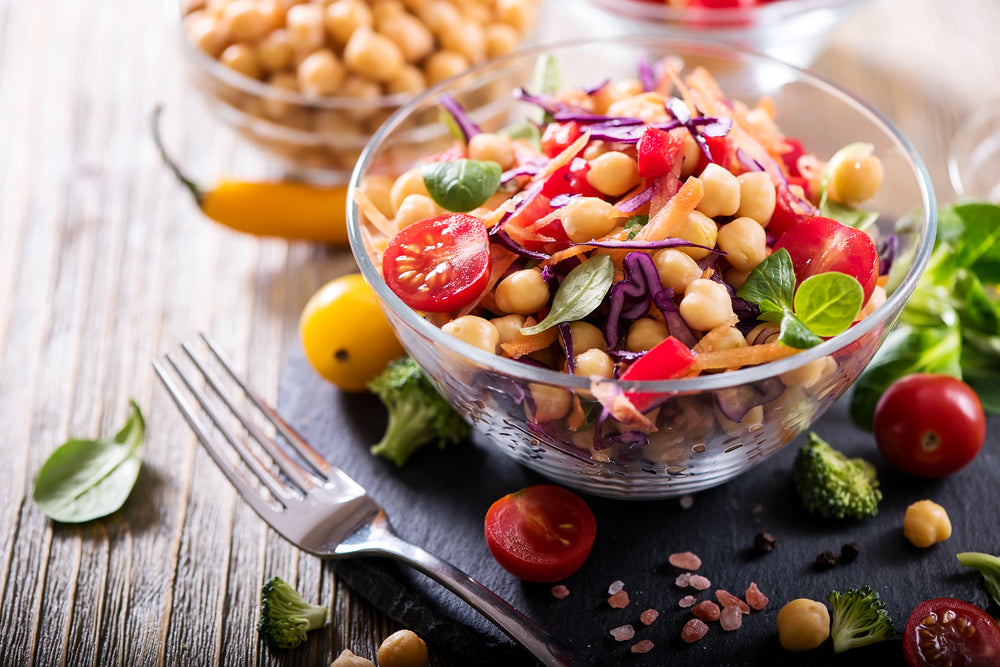 Chickpea Tomato Salad