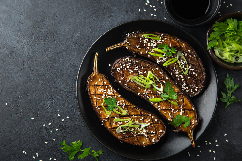 Miso Roasted Aubergine