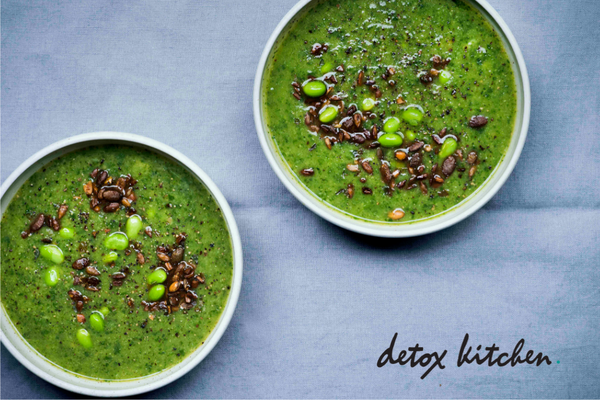 Detox Kitchen: Super Green Soup With Broccoli & Ginger
