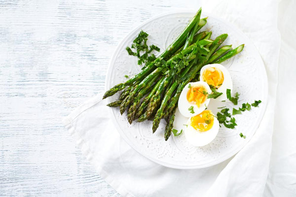 Simple Boiled Egg & Asparagus