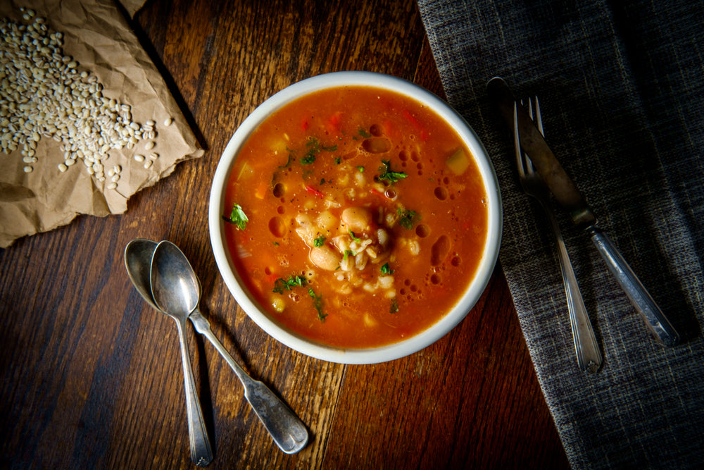 Bean & Barley Soup