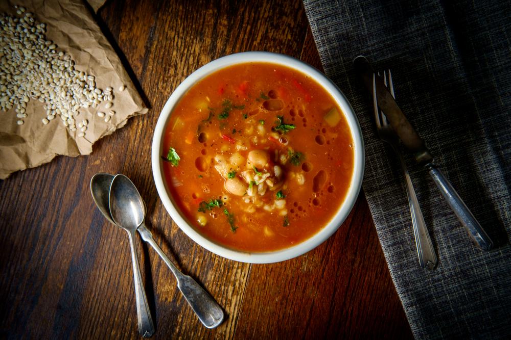 Bean & Barley Soup