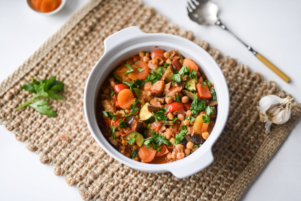 Vegetable Tagine With Quinoa