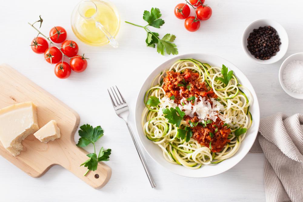 Courgetti With Mushroom Ragu