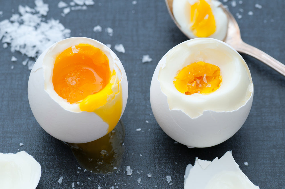 Two Large Hard Boiled Eggs