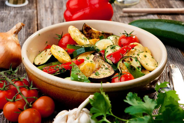 Mediterranean Vegetables With Ricotta