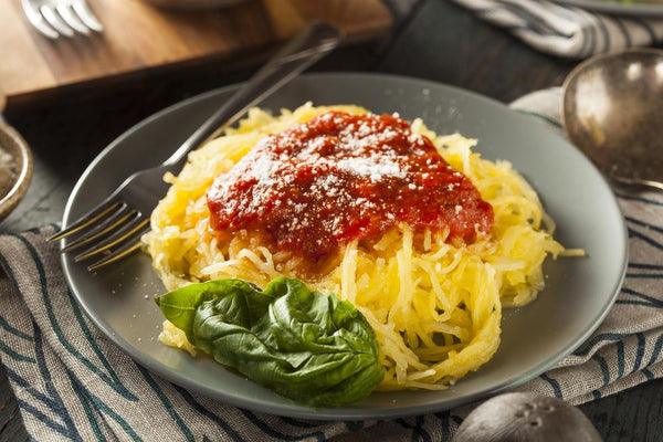 Spaghetti Squash With Tomato Sauce