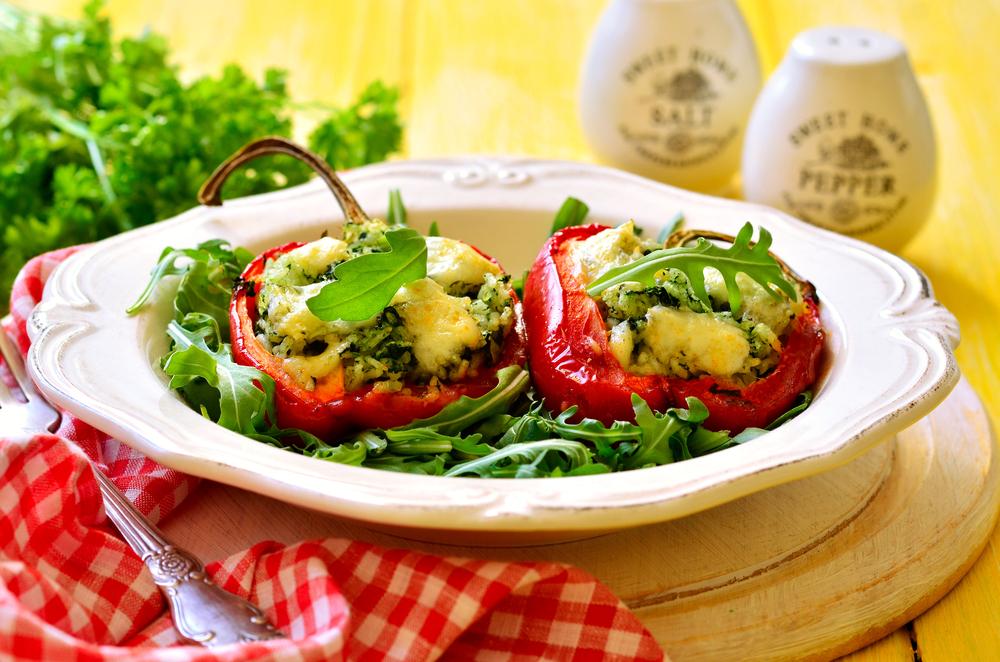 Mozzarella Stuffed Peppers