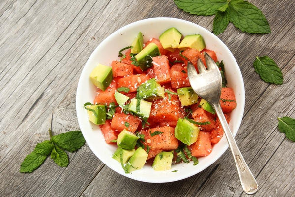 Watermelon, Prawn & Avocado Salad