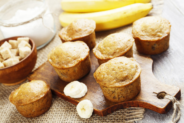 Healthy Banana Muffins