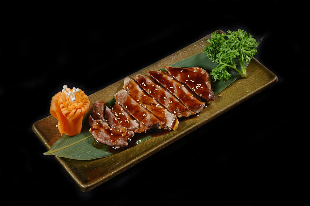 Terriyaki Steak with Healthy Slaw