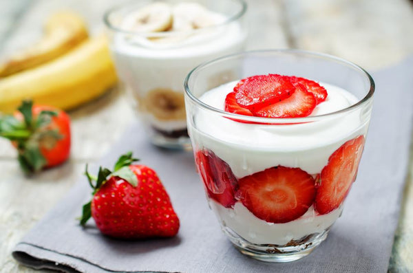 Greek Yogurt & Strawberries