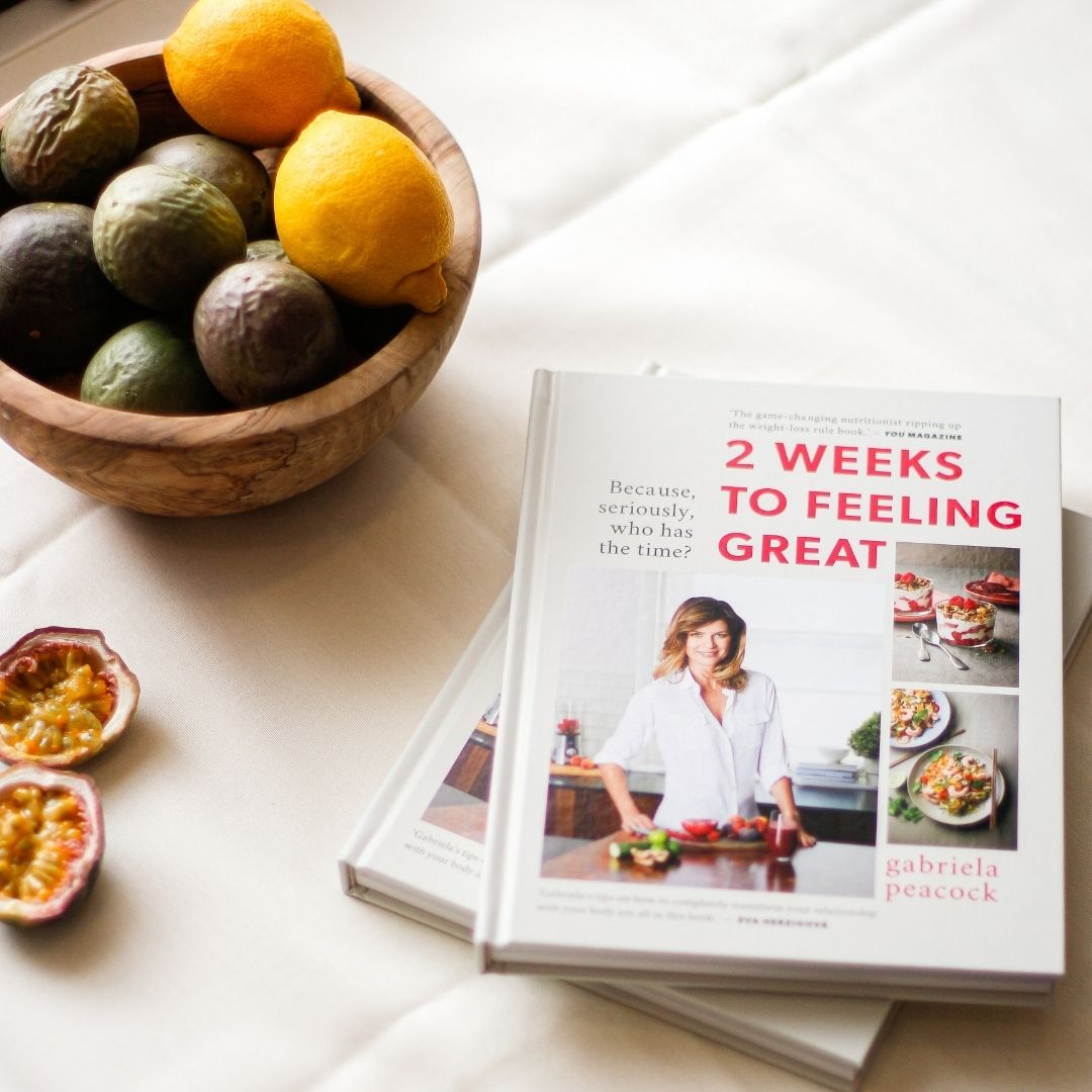 2 Weeks to Feeling Great Book Gabriela Peacock