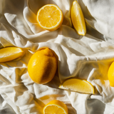 Lemons on a tablecloth